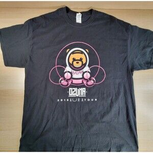 Ozuna Bear Reggaeton Regueton Trap T Shirt XL Concert Tour 2018 Double Sided